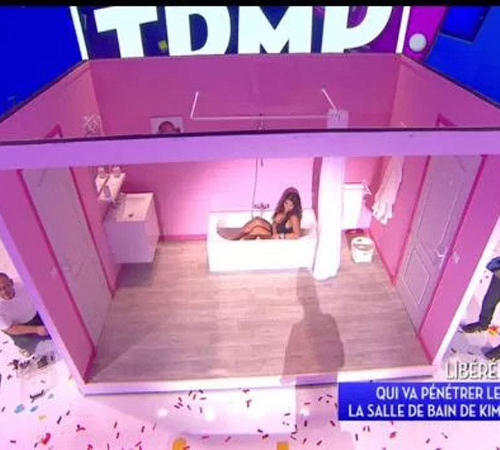 sexual assault with a model in live tv show