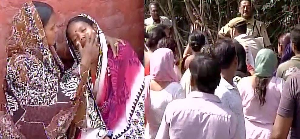 A minor girl drowned accidentally in septic tank of school