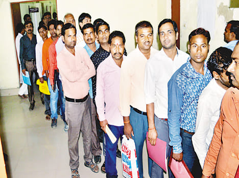 221 applicants were called for 52 units