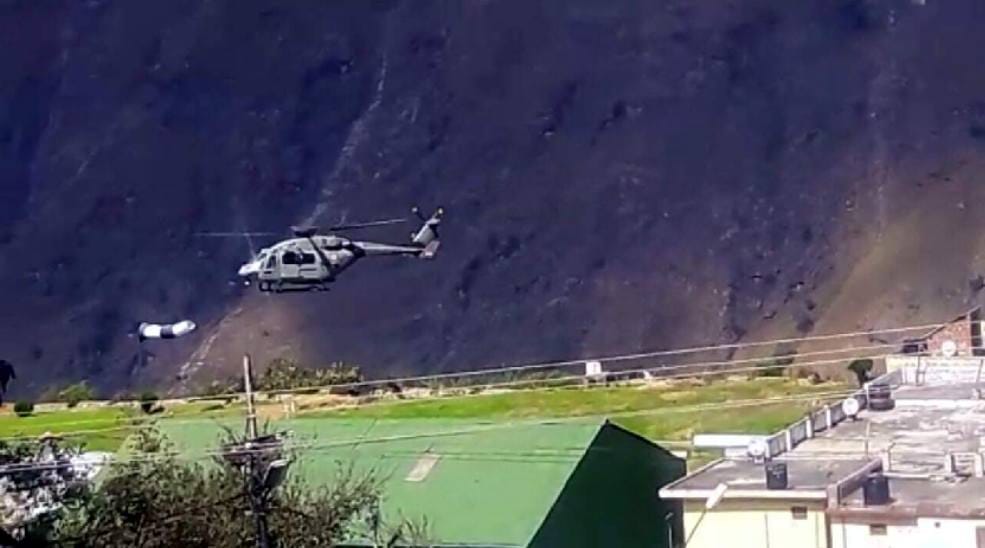 MI 17 crash in army drill in uttarakhand