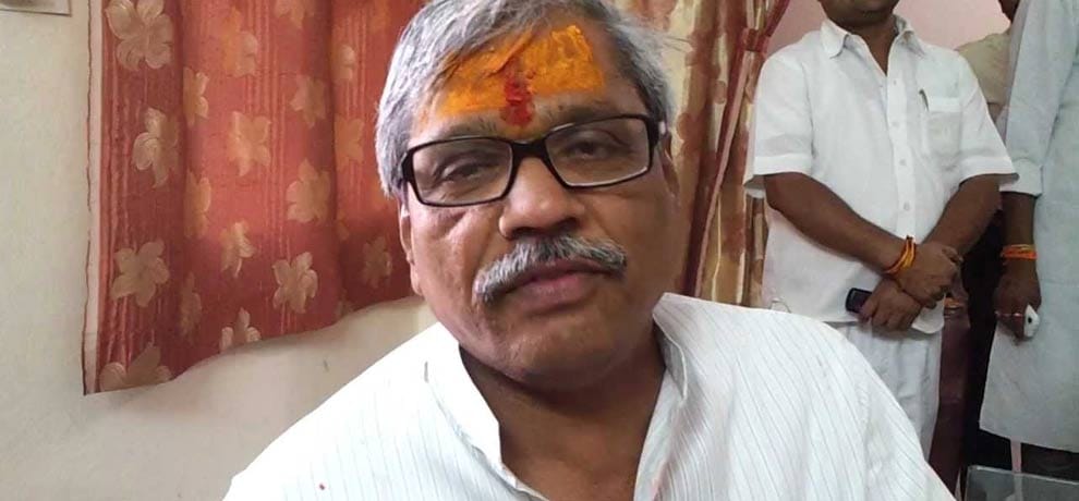 bjp leader prabhat jha admitted in aiims