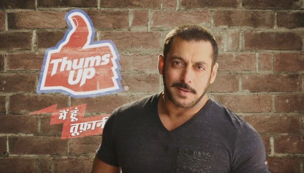 Coca Cola outsted Salman from Thumps up advertisement