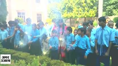 Specially Abled children celebrated Festival of lanterns in Agra
