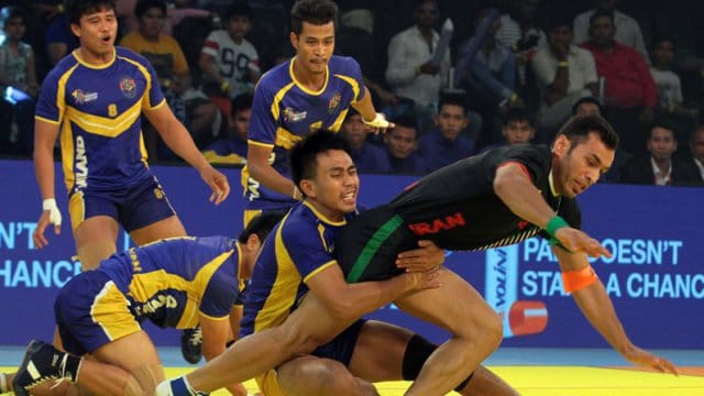 thailand won last match of kabbadi world cup reached in to semifinals