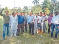 Kmishnkhori dominated in the municipal contractors, will not work, Karnal