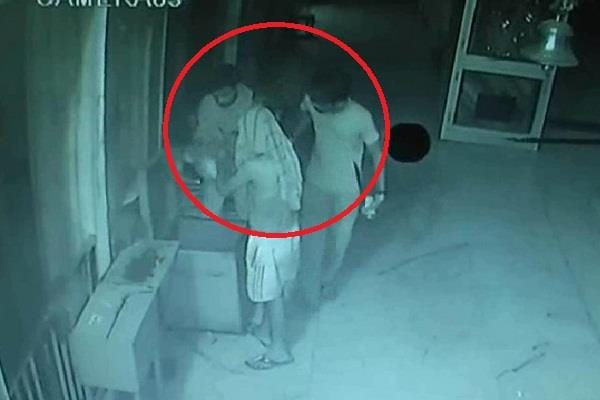 Big Theft in Hanuman temple in sonipat in haryana