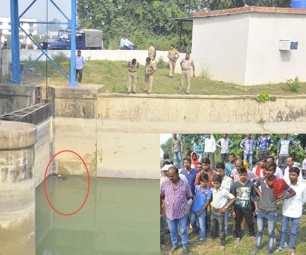  police found a girl's body in   river in Lucknow.