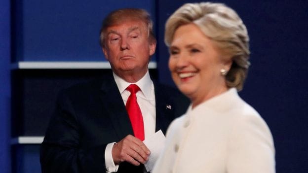 Trump say he can not give guaranteed to accept the election results 