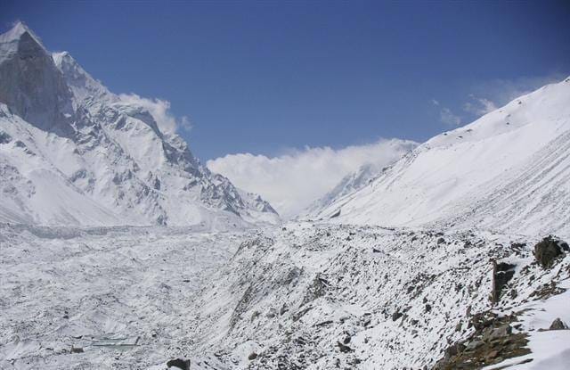 gangotri glacier colour change