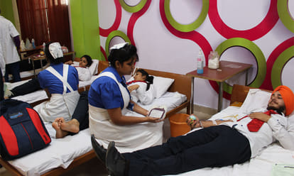 Blood Donation Camp In Invertis University