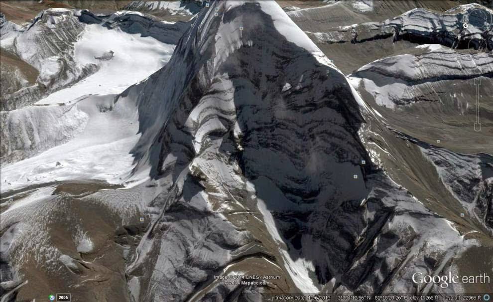 google map show an image of lord shiva