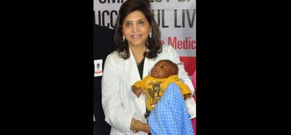 first time in world a 2 kilogram weighted baby's liver transplant successful 