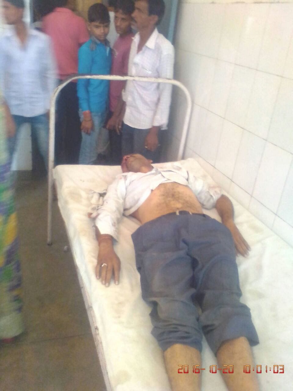 gram pradhan ayodhya prasad murder in faizabad