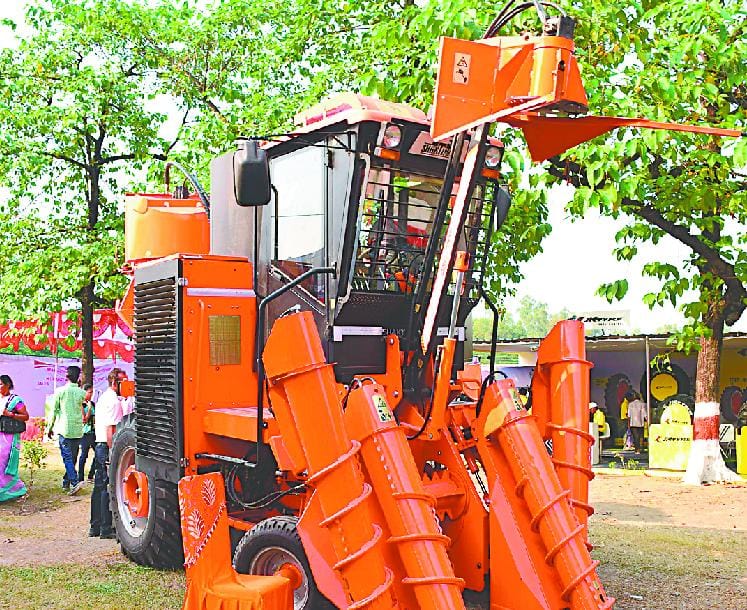 One and a half million cane cutting machine