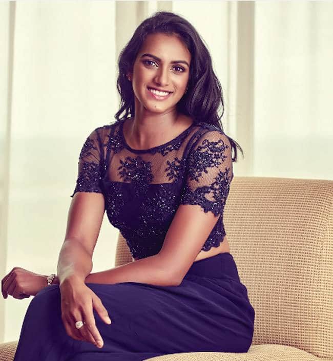 PV Sindhu in a Glamorous Photo shoot After Olympics