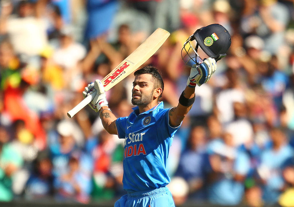 virat kohli  smashed his highest ODI score On this day