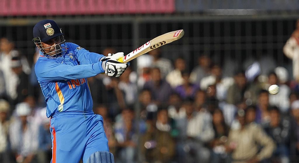 on this day virender sehwag hits 219 runs against west indies