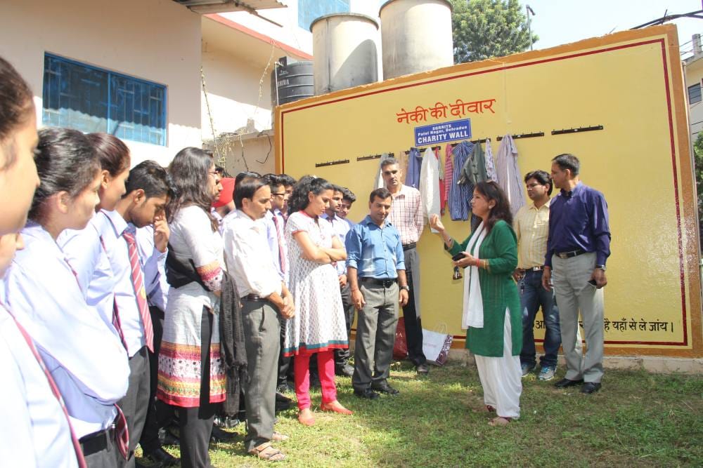 neki ki diwar at sgrr its college dehradun