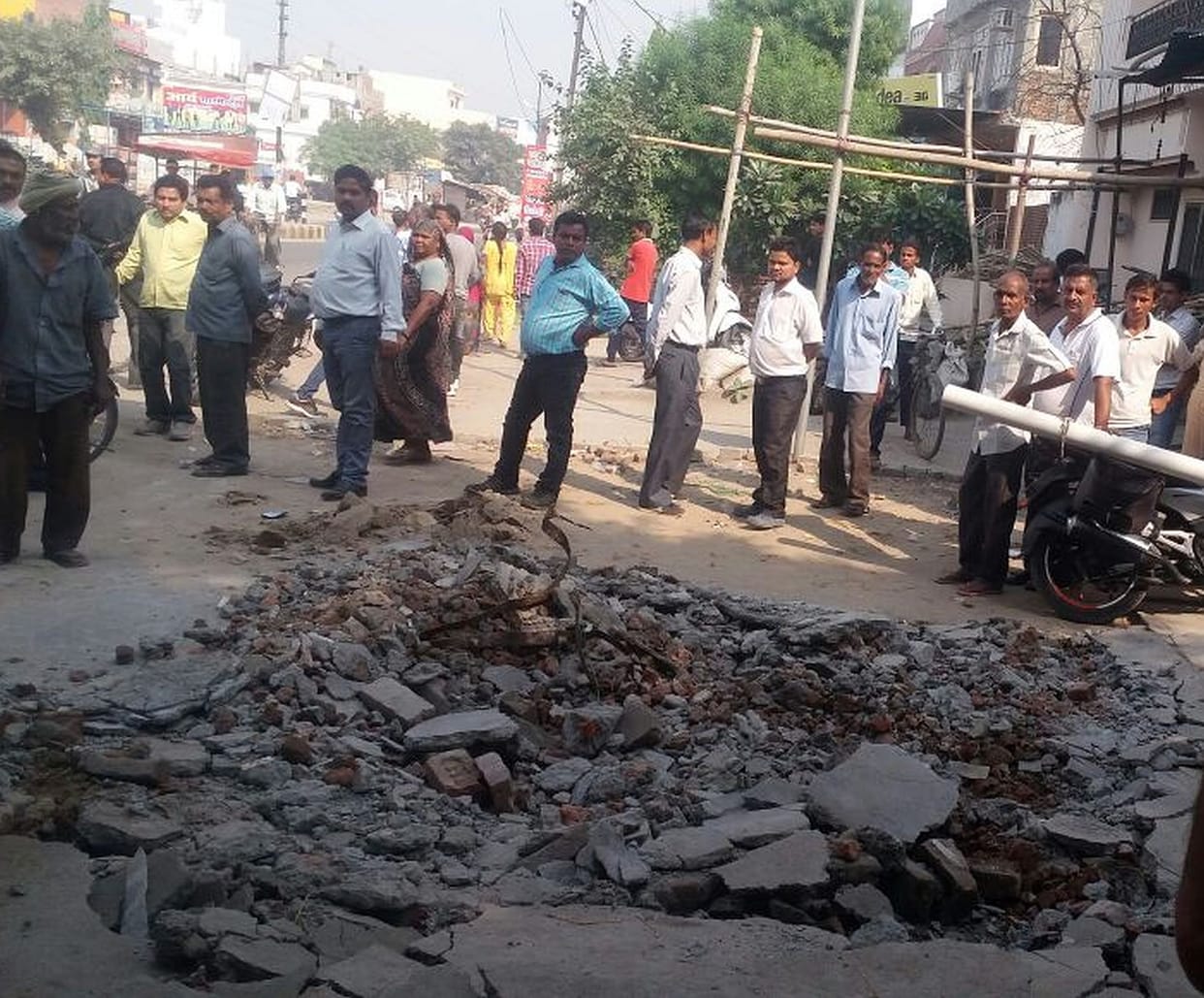 attack on nigam team