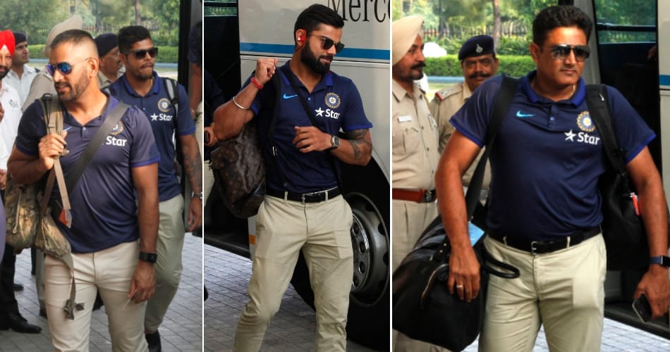 India and New Zealand team reached chandigarh for their next match