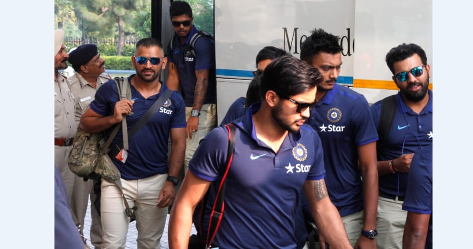 India and New Zealand team reached chandigarh for their next match