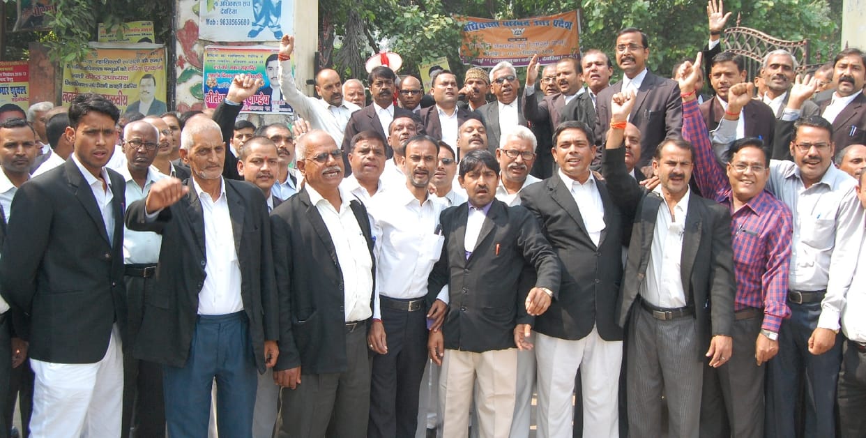 Lawyers in the Civil Court, did not cop a harsh tone