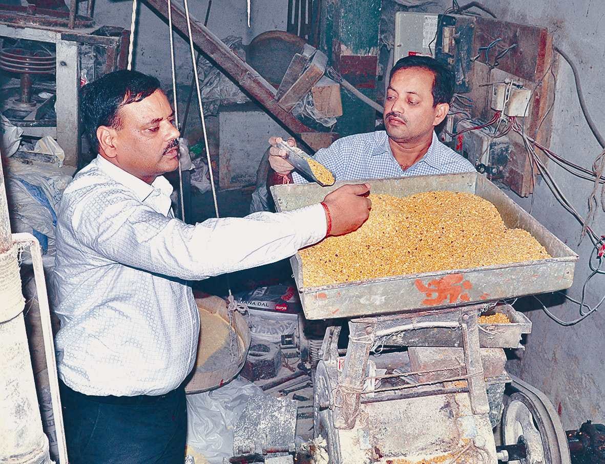 And also the adulterated flour Soyabri