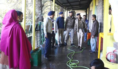 Fire at Canteen of Cancer Hospital Shimla.