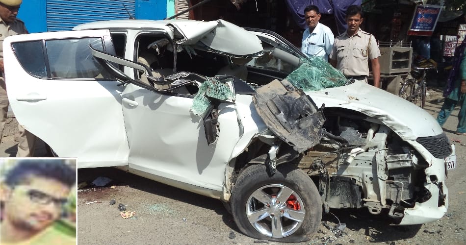 one died and two injured in car-bus accident