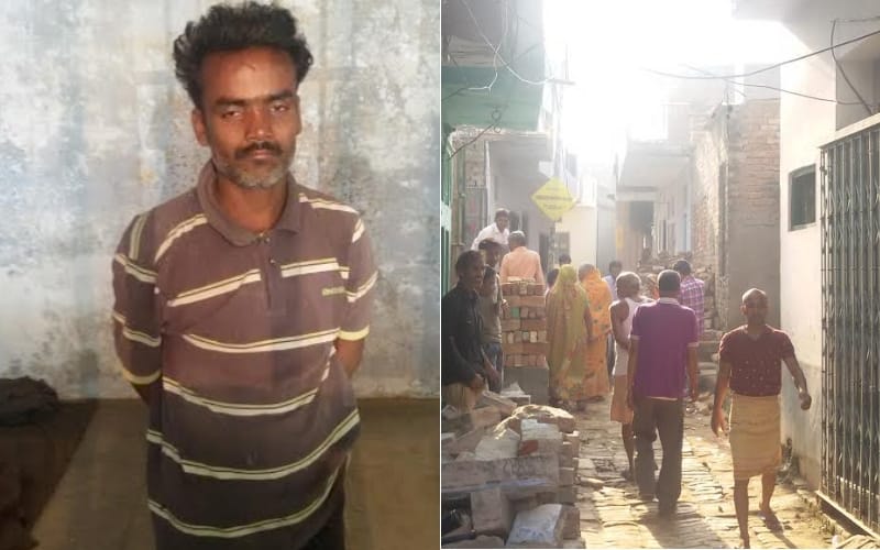 A man murdered his mother in lucknow.