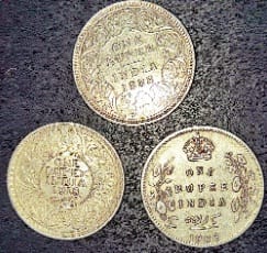 Diwali being fiercely fake silver coins traded
