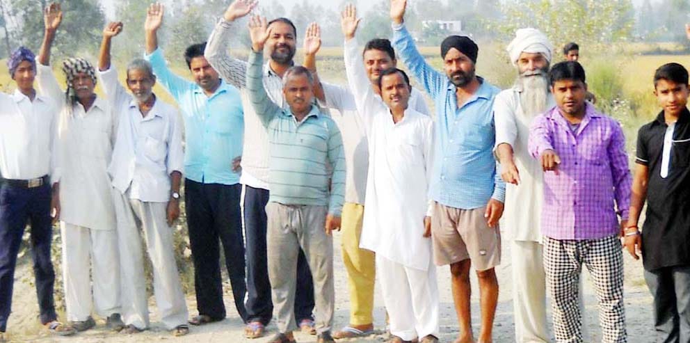 Vihin culvert railing protest 