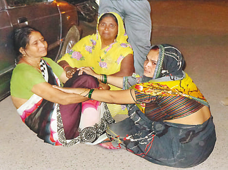 Container collision killed the mother and son