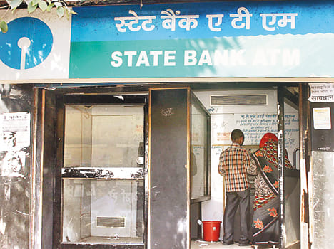 SBI ATM card 600 block