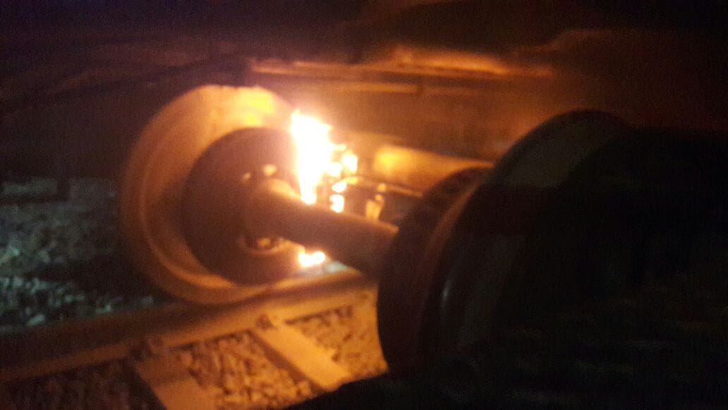 Following a five-hour train, trains, passenger harass