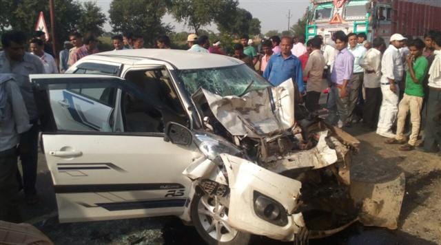 In school bus-car collision, the farmer's death