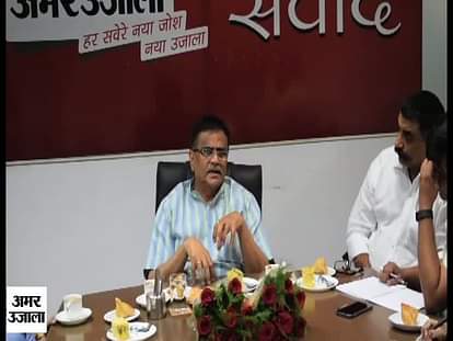 O P Dhankar visits Amar Ujala Chandigarh 
