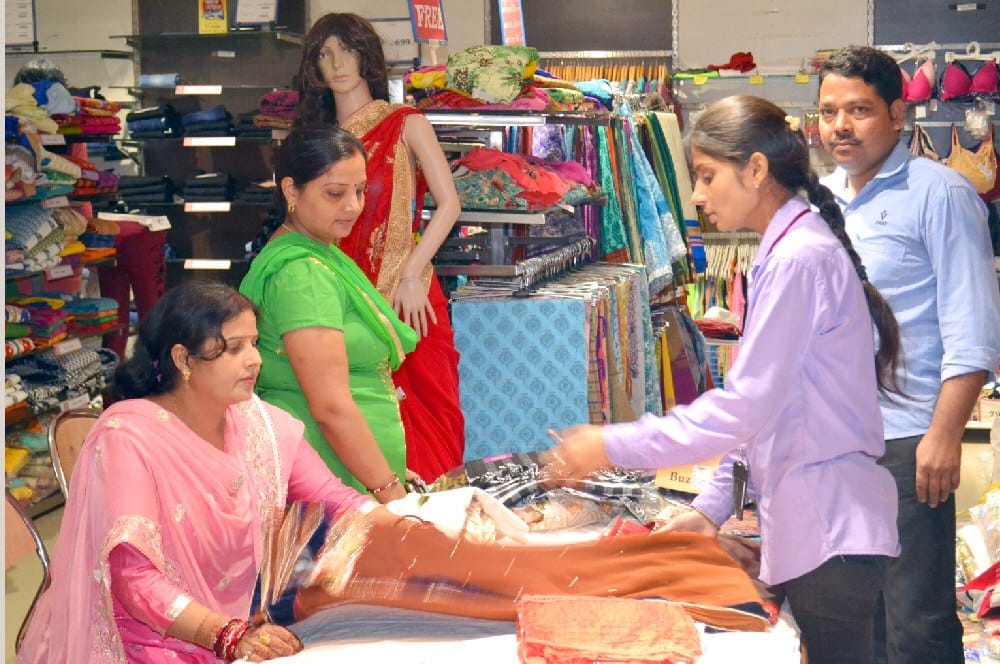 City Market was dressed up for Diwali