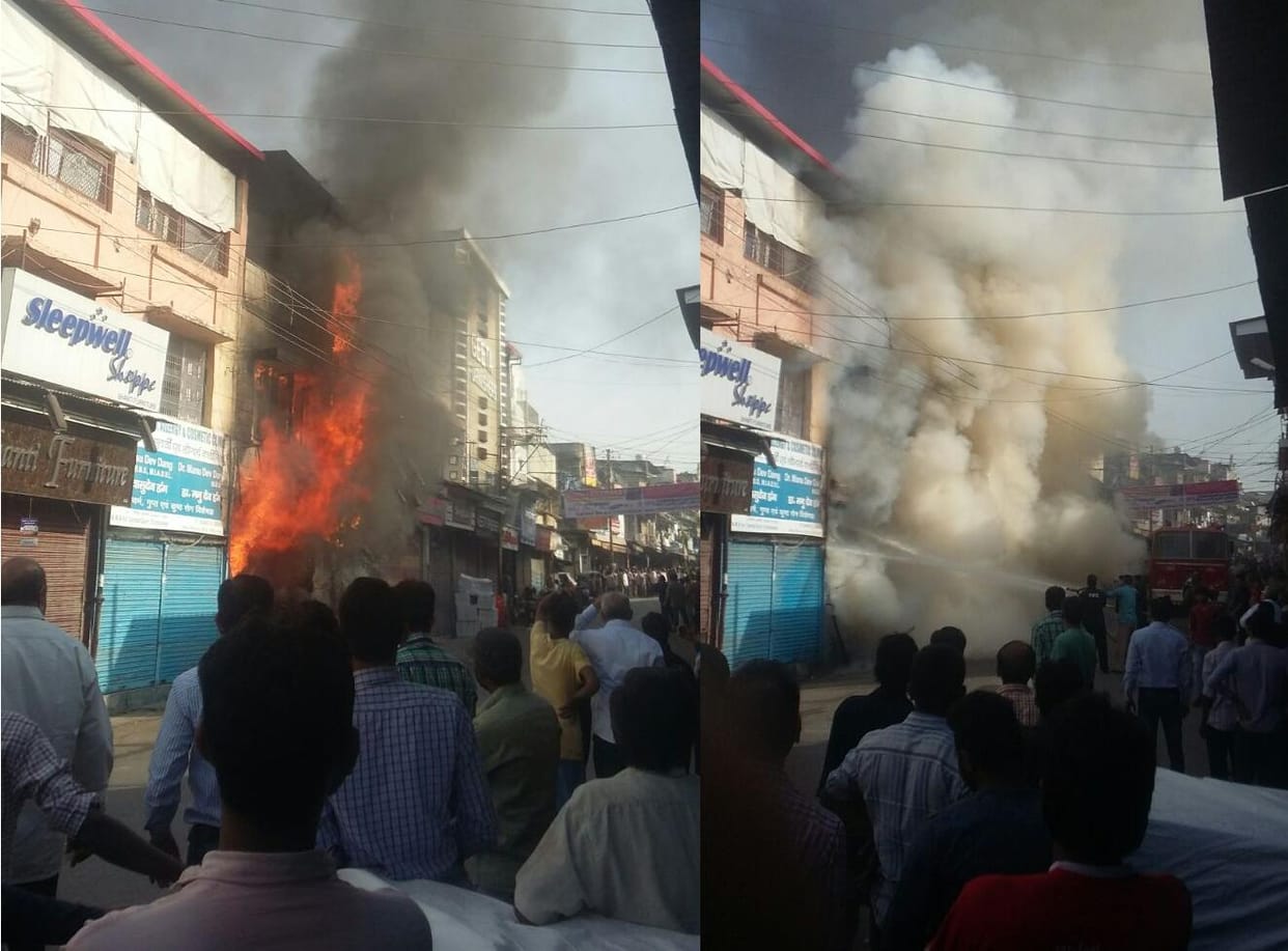 fire caught in bakery in dehradun