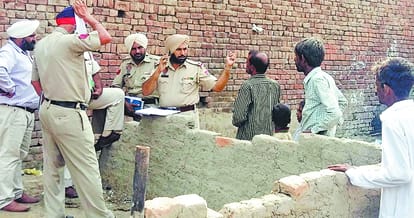 lady missing with child, dead body found buried in house in firozpur village