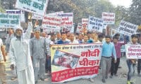 people protest, road jam, nida attack matter, kaithal