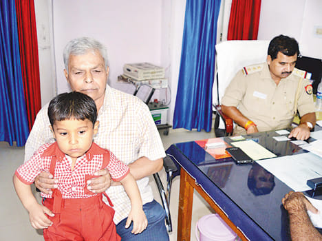 Nursery school student abducted from the farm found