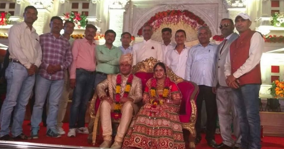 india's first arjun awardi lady wrestler dsp geetika jakhar got married with kamaldeep rana