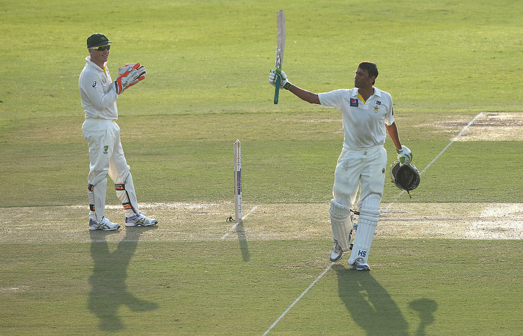 Younis khan makes history become first cricketer to score Test centuries in 11 countries