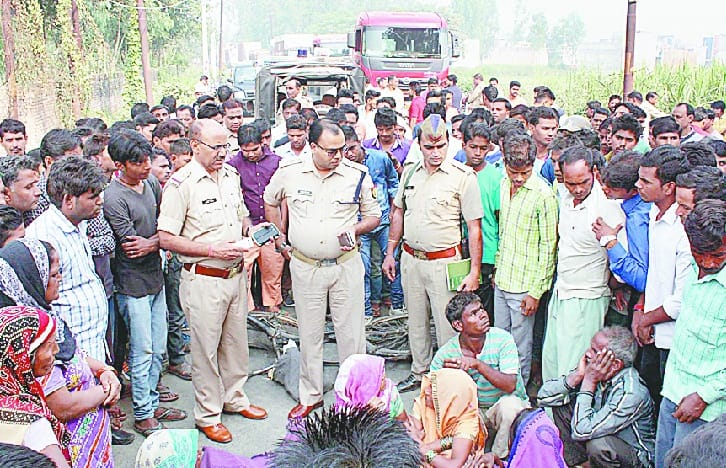 Three killed in road accident