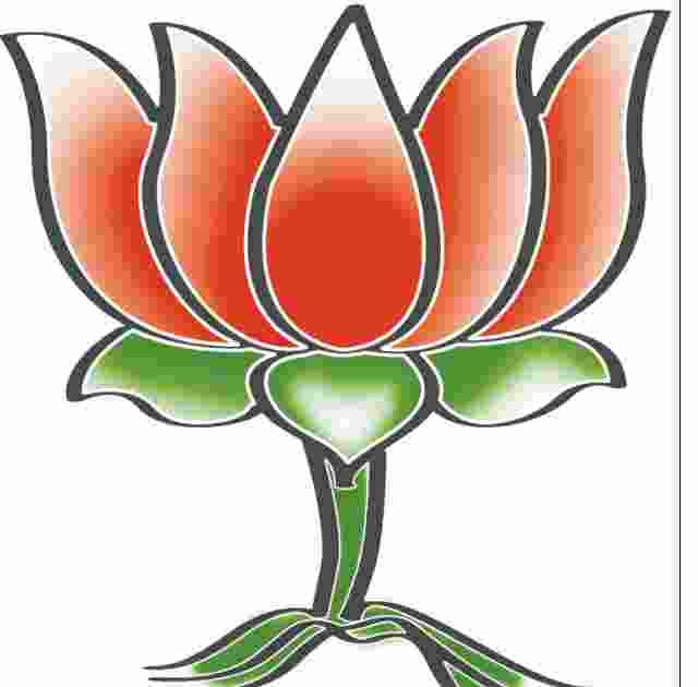bjp ke rang me ranga