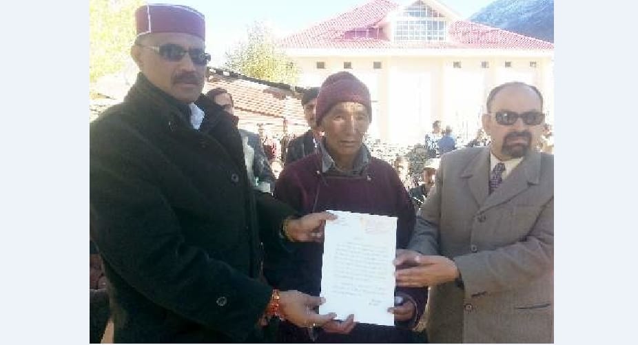 Lama Chutlin Chonjor Made 26 KM Road On Hard Mountain at Lahaul Spiti.