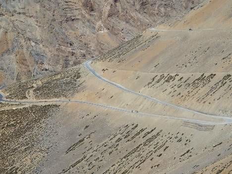 Lama Chutlin Chonjor Made 26 KM Road On Hard Mountain at Lahaul Spiti.