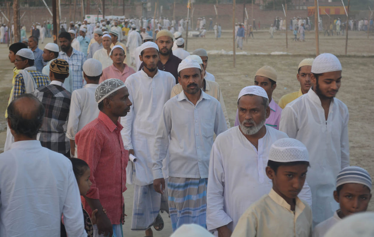 Islam gives the message of peace and calm