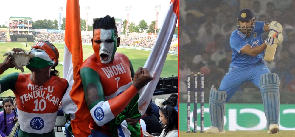 Dhoni also make records in mohali with Virat kohali's innings